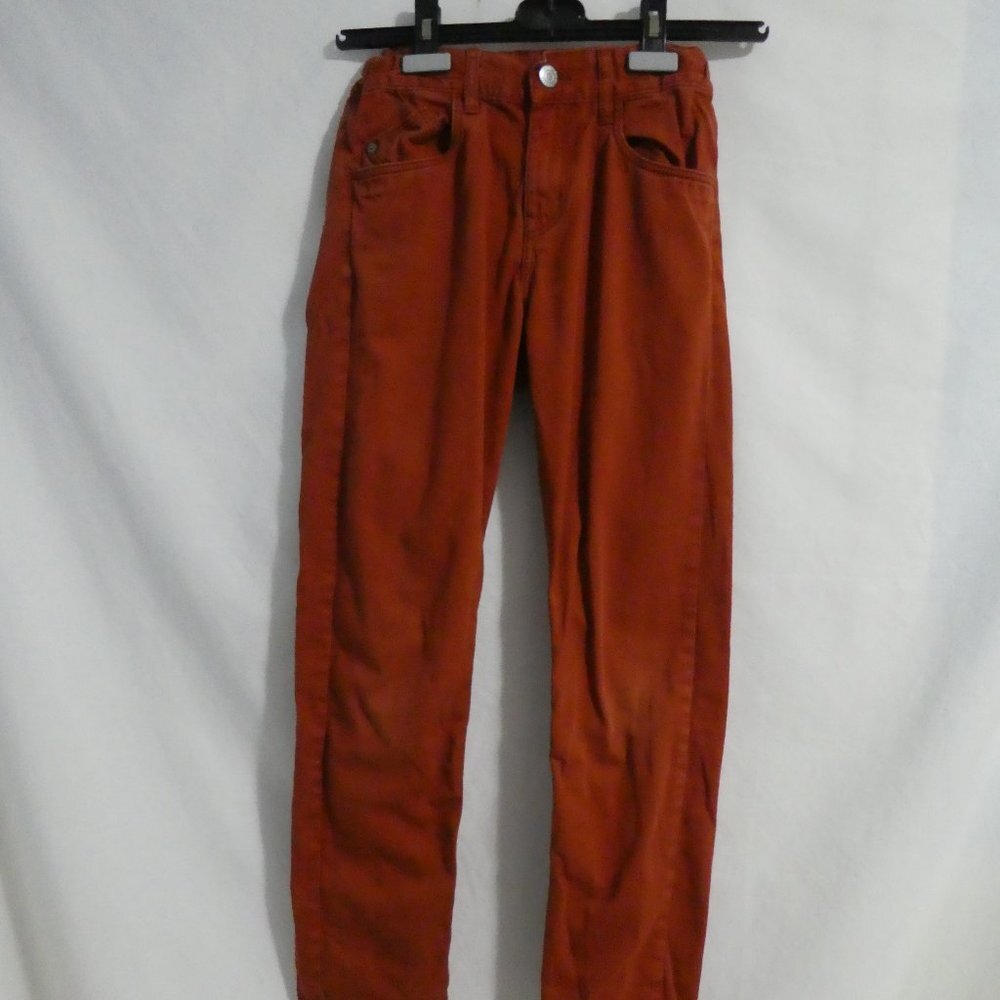 H&M Slim Fit, 11-12 years rusty / orange denim, GUC